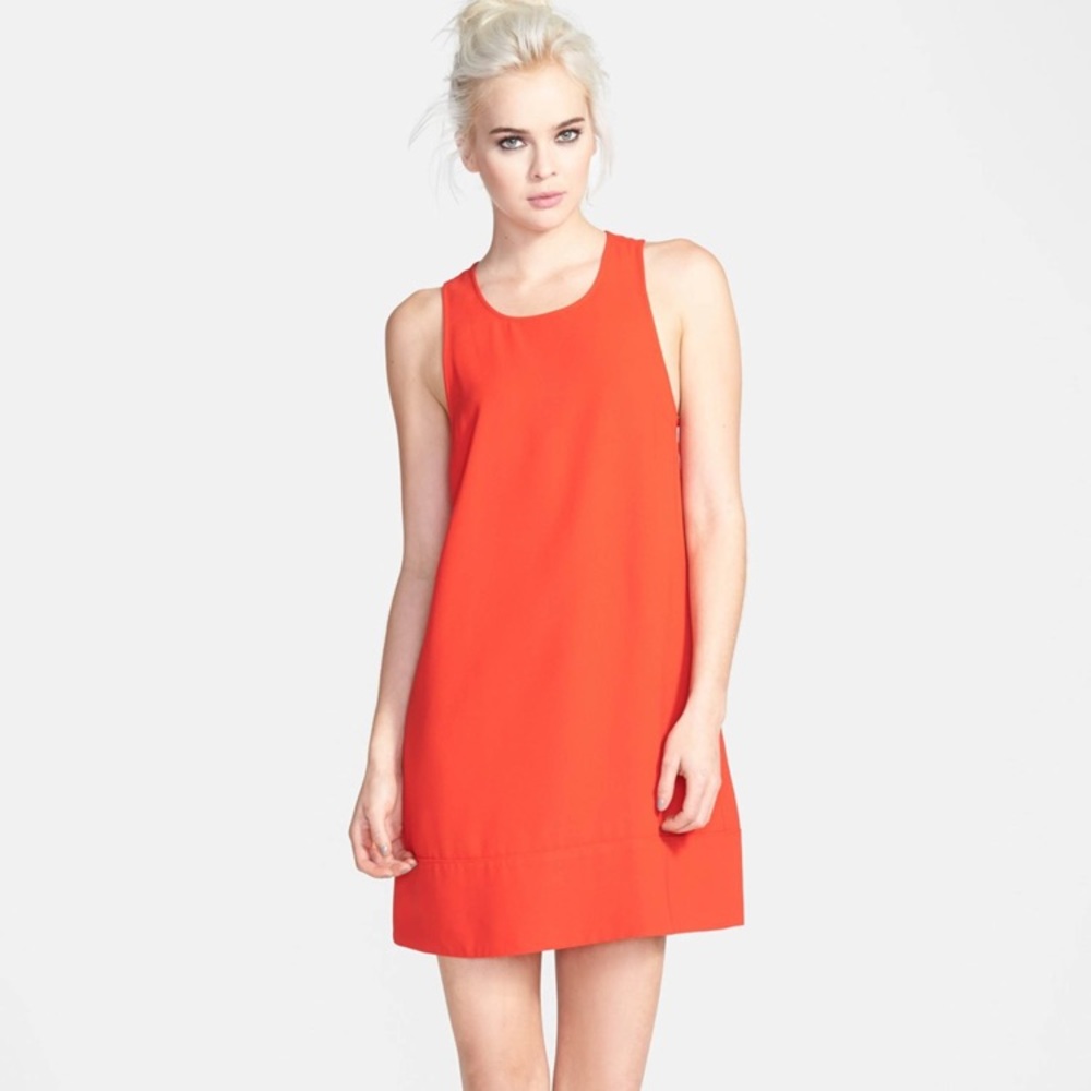 Leith red dress size small